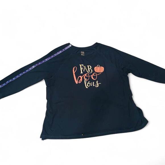 Black Fab Boo Lous Fall long sleeve shirt - Picture 2 of 7